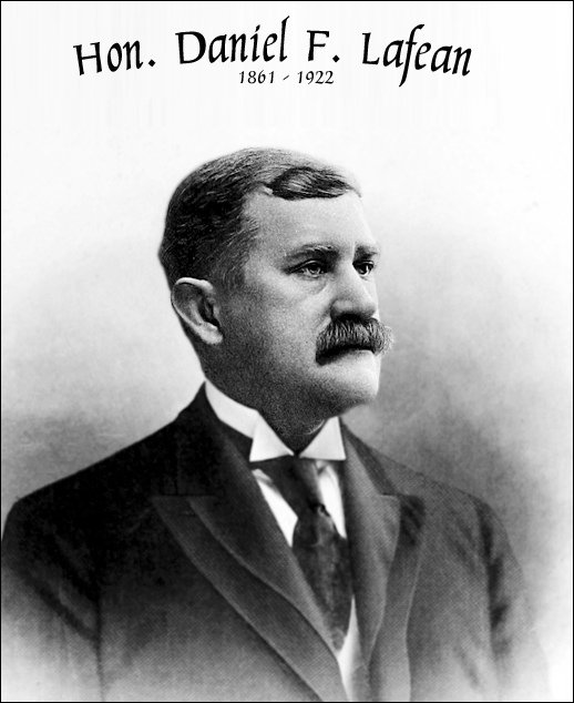 Hon. Daniel F. Lafean (George Prowell’s 1907 History of York County, PA; Volume 2, opposite page 32)